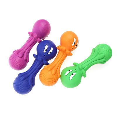 Fishbone Puppy Rubber Dog Chew Bone Shaped Chew Toys for Dogs