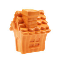 Eco-friendly Rubber Food Dispensing Puzzle Toy For Pet Dogs